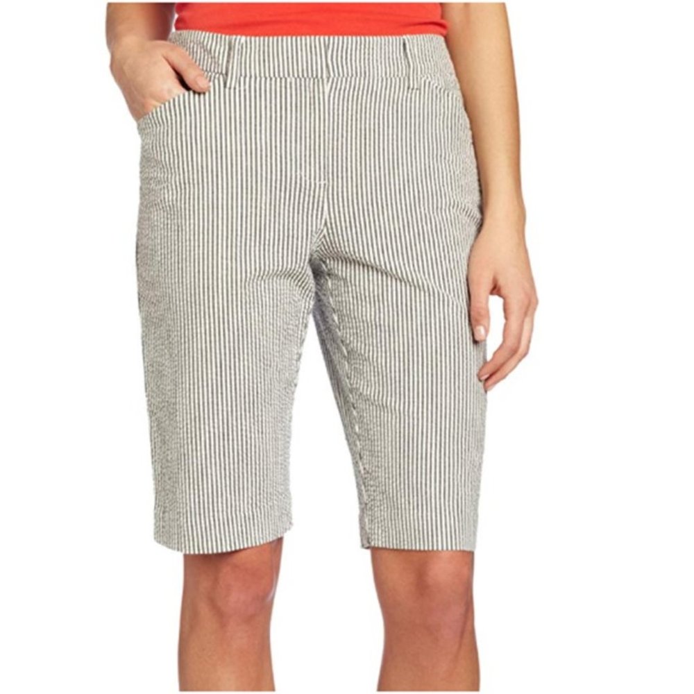 JONES NEW YORK SEERSUCKER WALKING SHORT 🌸